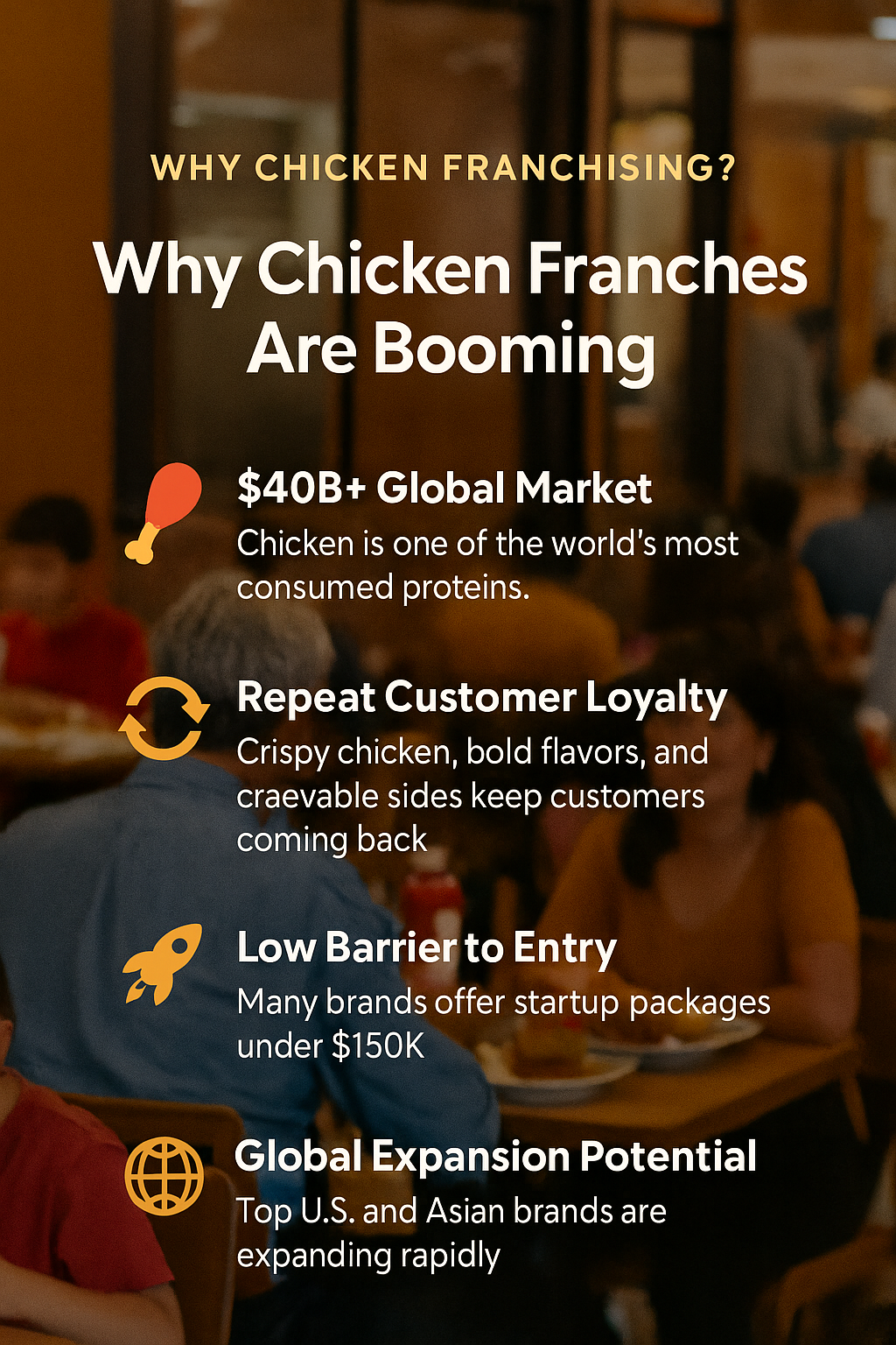 Why Chicken Franchise is Booming